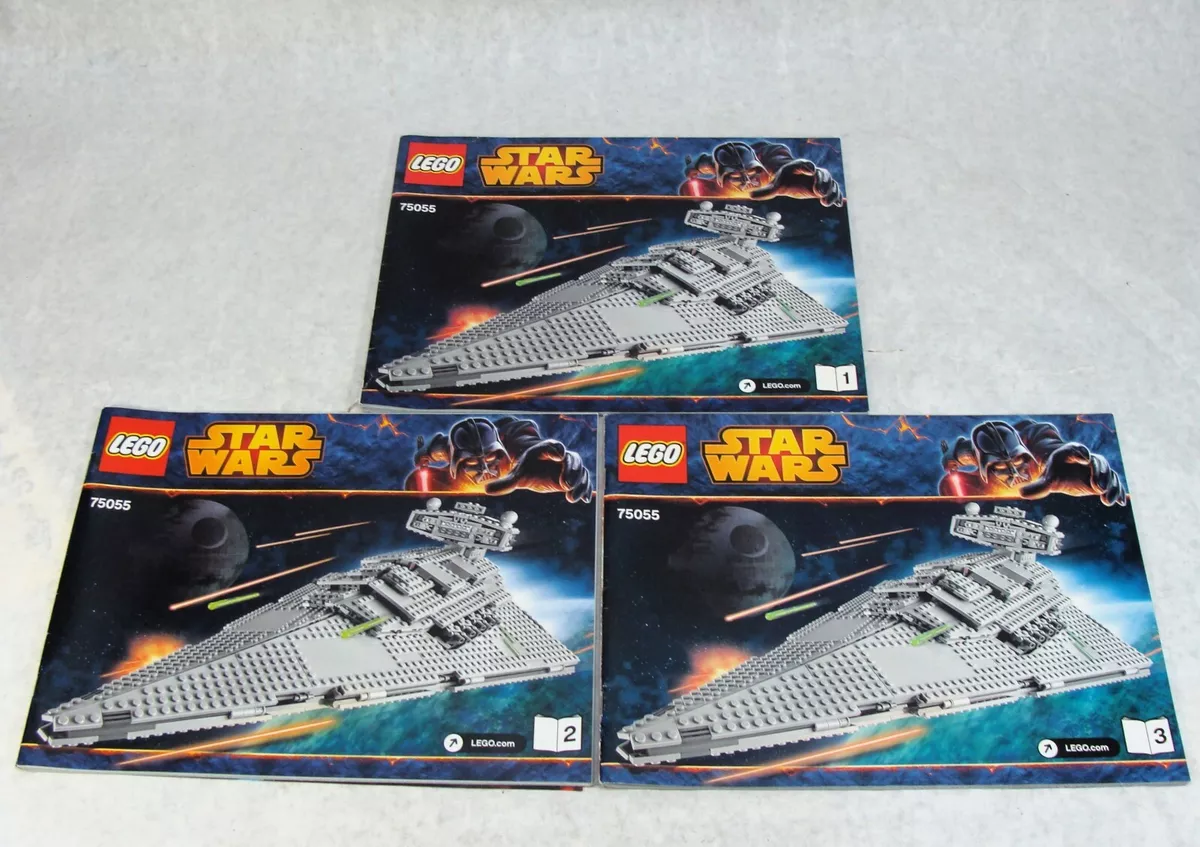 LEGO STAR WARS 75055 IMPERIAL STAR DESTROYER INSTRUCTIONS ONLY eBay