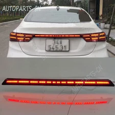 For Kia K3 2019-2021 trunk LED flow light scanning brake through taillights 1PCS