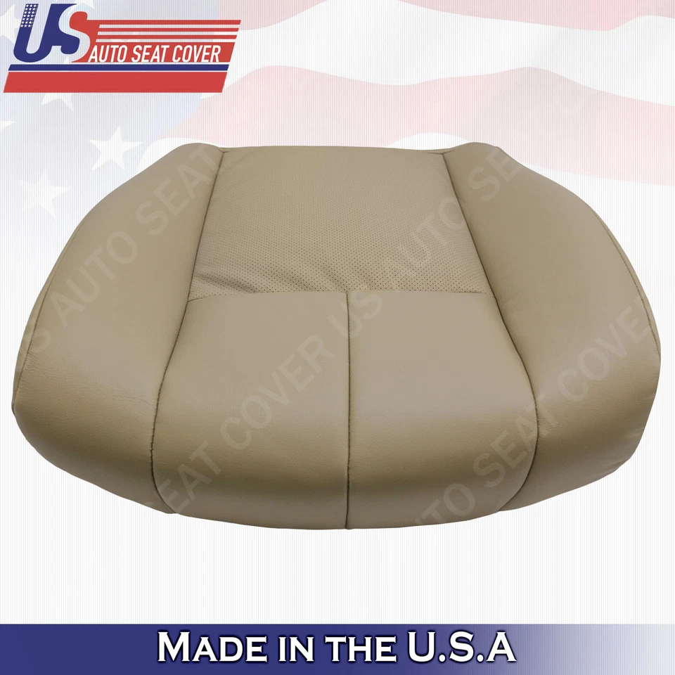 Cadillac STS 2005 2006 2007 2008 2009 2010 parte inferior del conductor cubierta perforada bronceada Foto 4 de 4