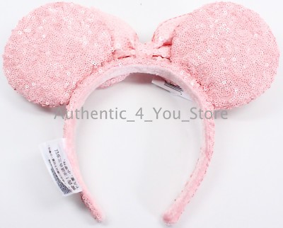 New Disney Parks Millennial Pink Minnie Mouse Ears Headband  display picture 3