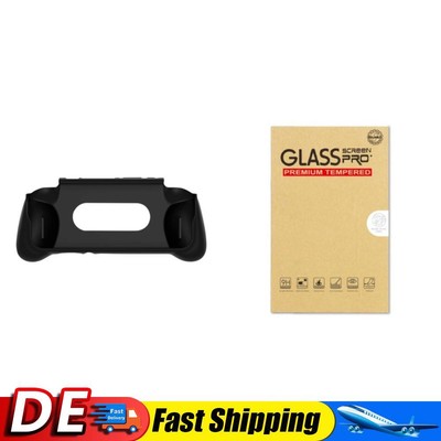 Grip Stand Holder Protective TPU Shell Case for Retroid Pocket 4/4 Pro (Black) D