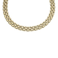 Collana Donna FOSSIL ARDEN JF04783710 Acciaio Gold Dorato