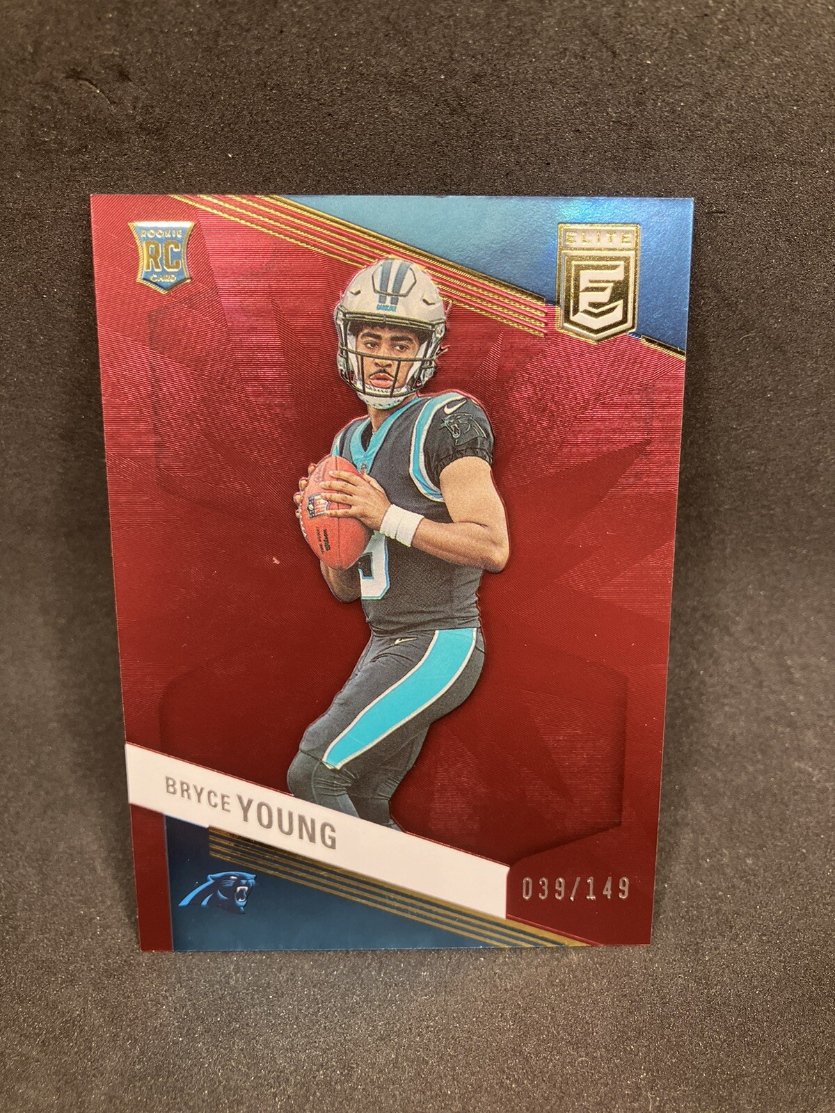 2023 Panini Donruss Elite Football Bryce Young Rookie Maroon /149