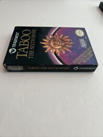 Taboo The Sixth Sense Nintendo NES w/manual - Fast Free Shipping!