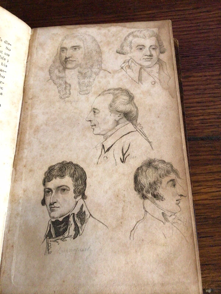 Modern Plutarch Or Universal Biography Vol 11 Original Portraits  - Image 4 of 4