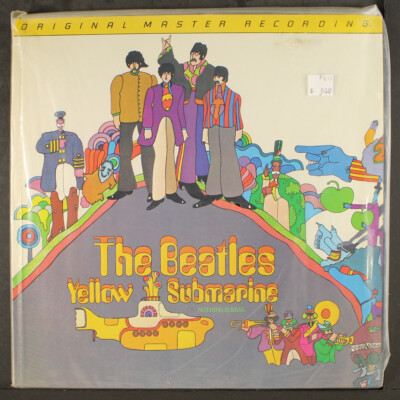 UK盤The Beatles Yellow Submarine BEATLES: yellow submarine MOBILE FIDELITY 12