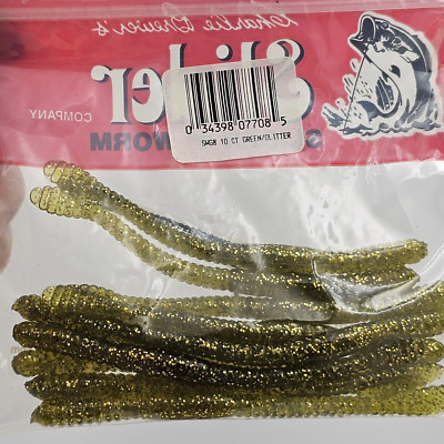 Charlie Brewer's 4'' Original Slider Worm Made In USA 10 Count You Choose Color