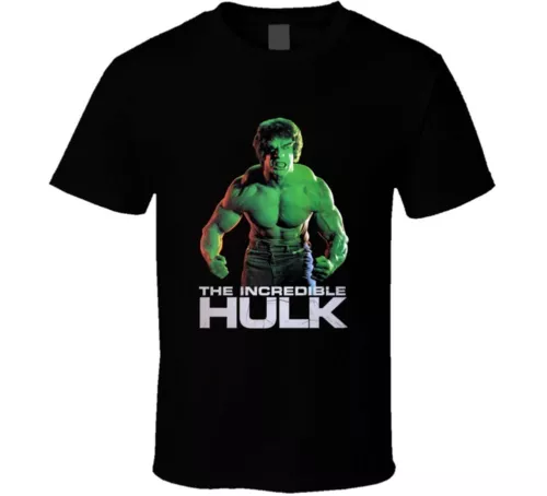 T-Shirt The Incredible Hulk Superheld 80er TV Serie Retro klassisch Geschenk neu - Bild 1 von 3