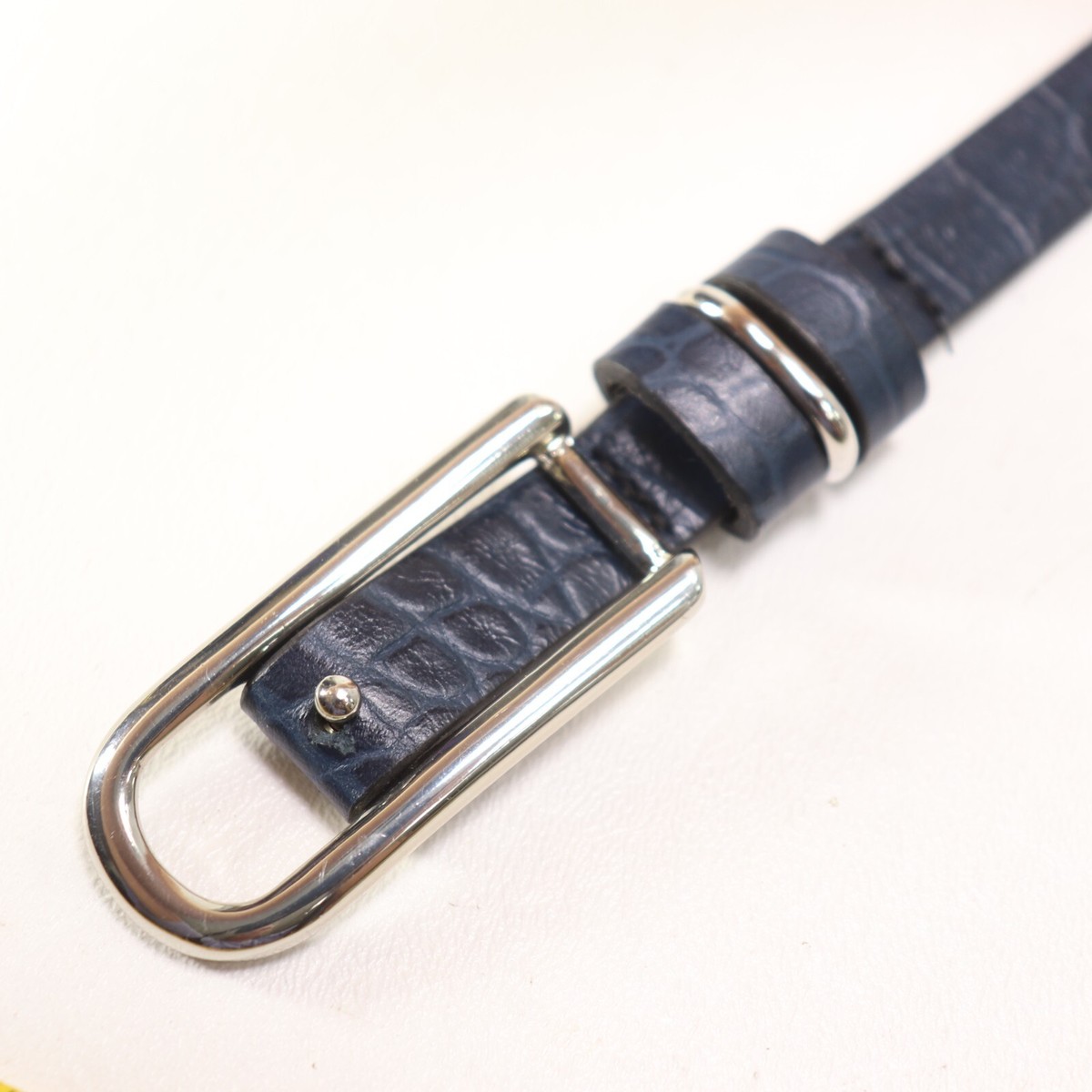 Lafayette 148 hinged calf hair belt Calf Hair Belt - Leopard | Talbots main image 3