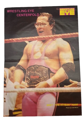 Bret Hart WWF Wrestling Posters