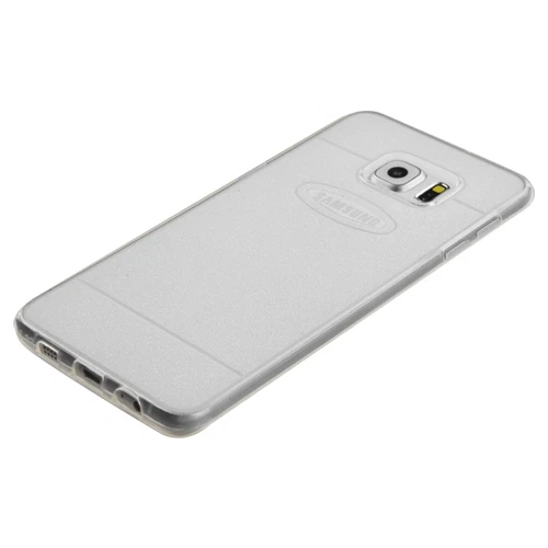 Funda Recubrimiento Caramelo Suave Brillante Transparente para Galaxy S6 Edge Plus G928 Foto 4 de 4
