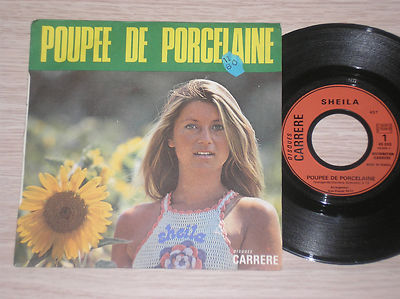 SHEILA ( B.DEVOTION) - POUPEE DE PORCELAINE / L'OLYMPIA - 45 GIRI 7'' FRANCE