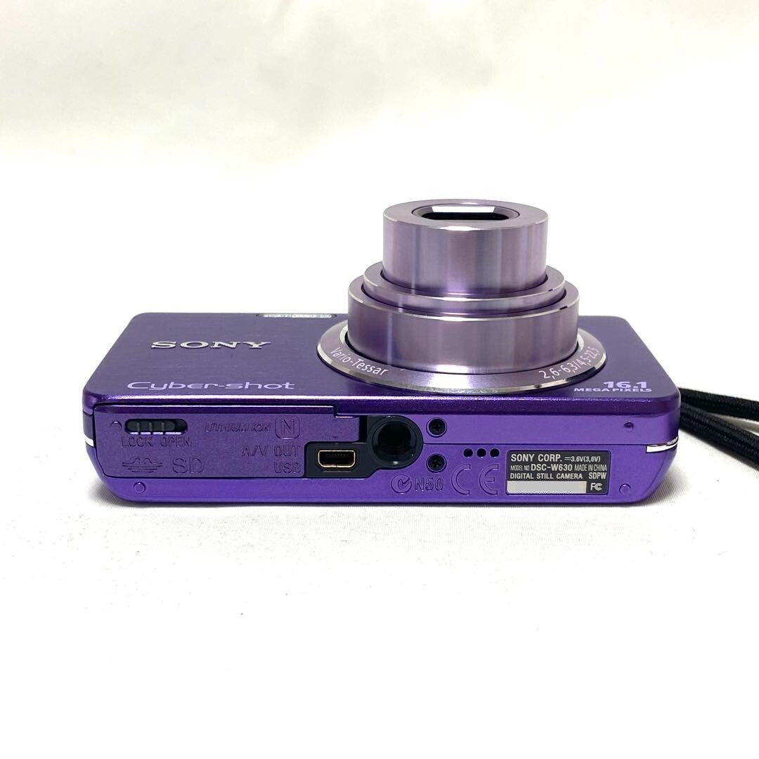 SONY Cyber-shot 16.1 DSC-W630 美品 SONY Cyber shot DSC-W630 16.1MP 5.0x Compact Digital Camera