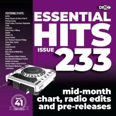 DMC Essential Hits 233 - CD For DJ Use - September 2024