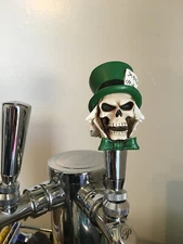 Mad Hatter Beer Tap Handle Home Bar Kegerator Zombie Skull by Unique Beer Taps