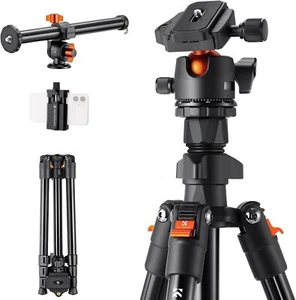 K&F CONCEPT Camera Tripod Voyage léger pour DSLR Smartphone Live Streaming
