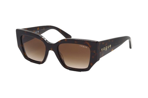 Vogue Women Sunglasses Clear Brown Violet Square VO5476SB  display picture 2