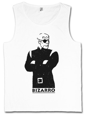 BIZARRO II TANK TOP VEST SeeLab Comic Cartoon Network Trash Captain 2021 Hazel