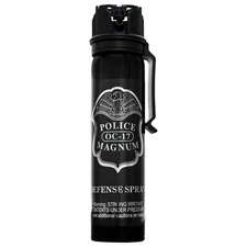 POLICE MAGNUM Pepper Spray 5 ounce Flip Top Belt Clip Fogger Defense Security