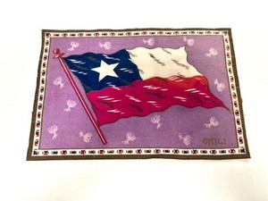 Vintage 1910s Chili (Chile) Tobacco Felt