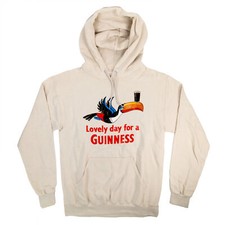Guinness Lovely Day Sand Colorway Pull-Over Hoodie Brown
