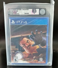 Hello Neighbor (PS4, 2018) VGA 85 Sealed *NO FRONT COVER TEXT* PlayStation