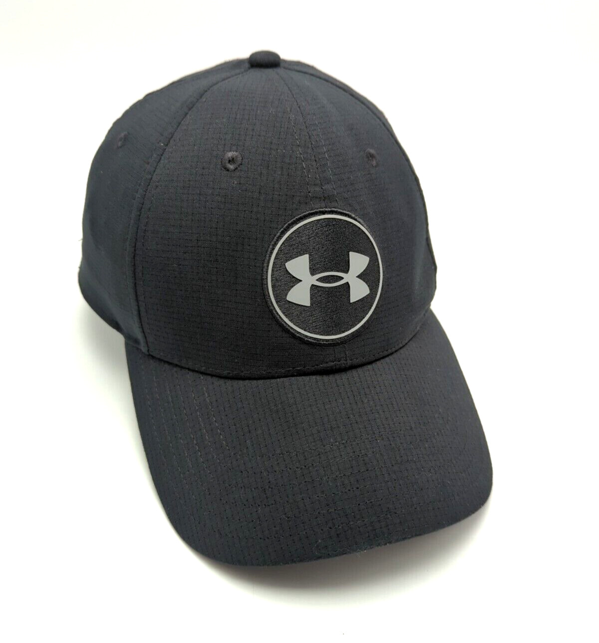UNDER ARMOUR GOLF hat flexfit fitted black cap - M/L