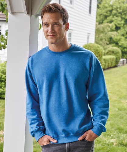 Gildan Heavy Blend Crew Neck Men's Plain Sweatshirt Soft Jersey Jumper S - 5XL - Picture 18 of 24