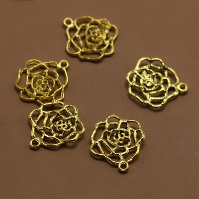  20 Pcs Schmuckherstellung Zubehör Anhänger Modeanhänger Metallreihe