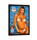 Busch Beer Adult Sticker Sign Beautiful Sex Sandy Blonde With Tan Body 4 Sizes
