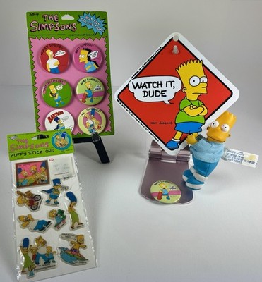 Bart Simpson, Vintage 1989 & 1990. The Simpsons. Creator, Matt Groening