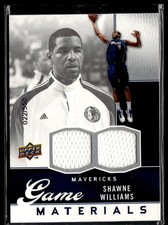 2009-10 Upper Deck #GJ-SW Shawne Williams Game Materials SN,MEM #22/550 3203G