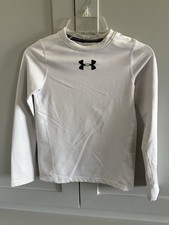 Under Armour ColdGear Compression Shirt Boys Small Long Sleeve Casual