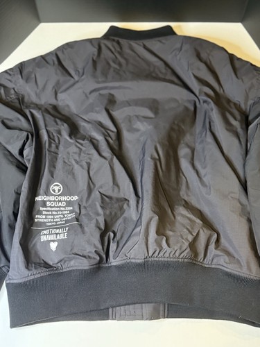 Neighborhood Emotionally Unavailable Collab Black Target Jacket Size XL - Picture 13 of 17