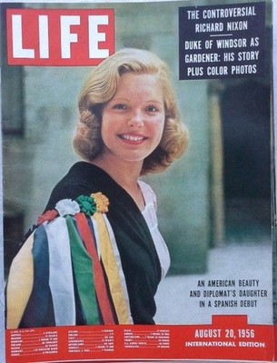 Life International Magazine August 20,1956. Nixon, Duke of Windsor. Life Interna