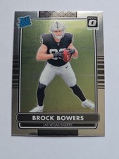 2024 Optic Donruss Football Brock Bowers 2014 Retro Insert Raiders
