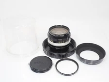 Nikon NIKKOR-H Auto 28mm F3.5 Non-AI Lens with Filter & Hood Excellent Cond