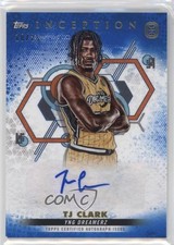2022-23 Topps Inception OTE Overtime Elite Blue 18/25 TJ Clark #IA-TC1 Auto 1u6