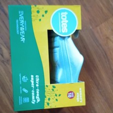 Totes Everywear Women's Clog Size 10 Blue Rubber Slip-On Lightweight Round Toe