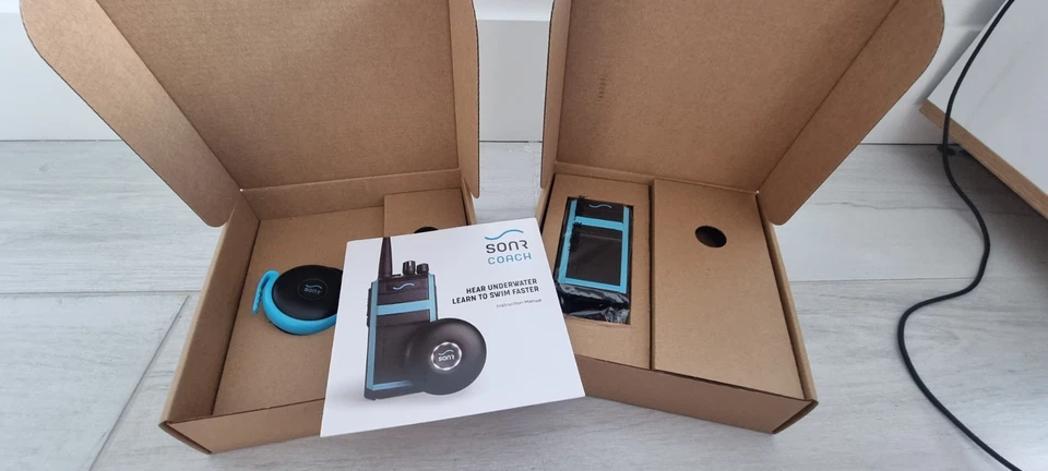 Sonr Swim Coach Comunicador Impermeable Auriculares de Conducción Ósea con Metrónomo Foto 3 de 4