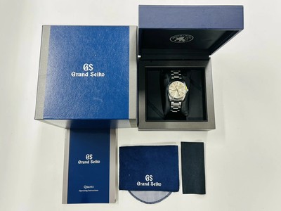 Used Grand Seiko SBGN011 9F86-0AF0 GMT Quartz Men's Watch | eBay
