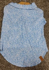 NEW Dog Apparel CLOTHING Tommy Bahama Tropical Flowers Medium Beach Top NWOT