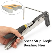 Manual Arc/Angle Bender Steel Plier Metal Sheet Strip Clamp Channel Letter Tool