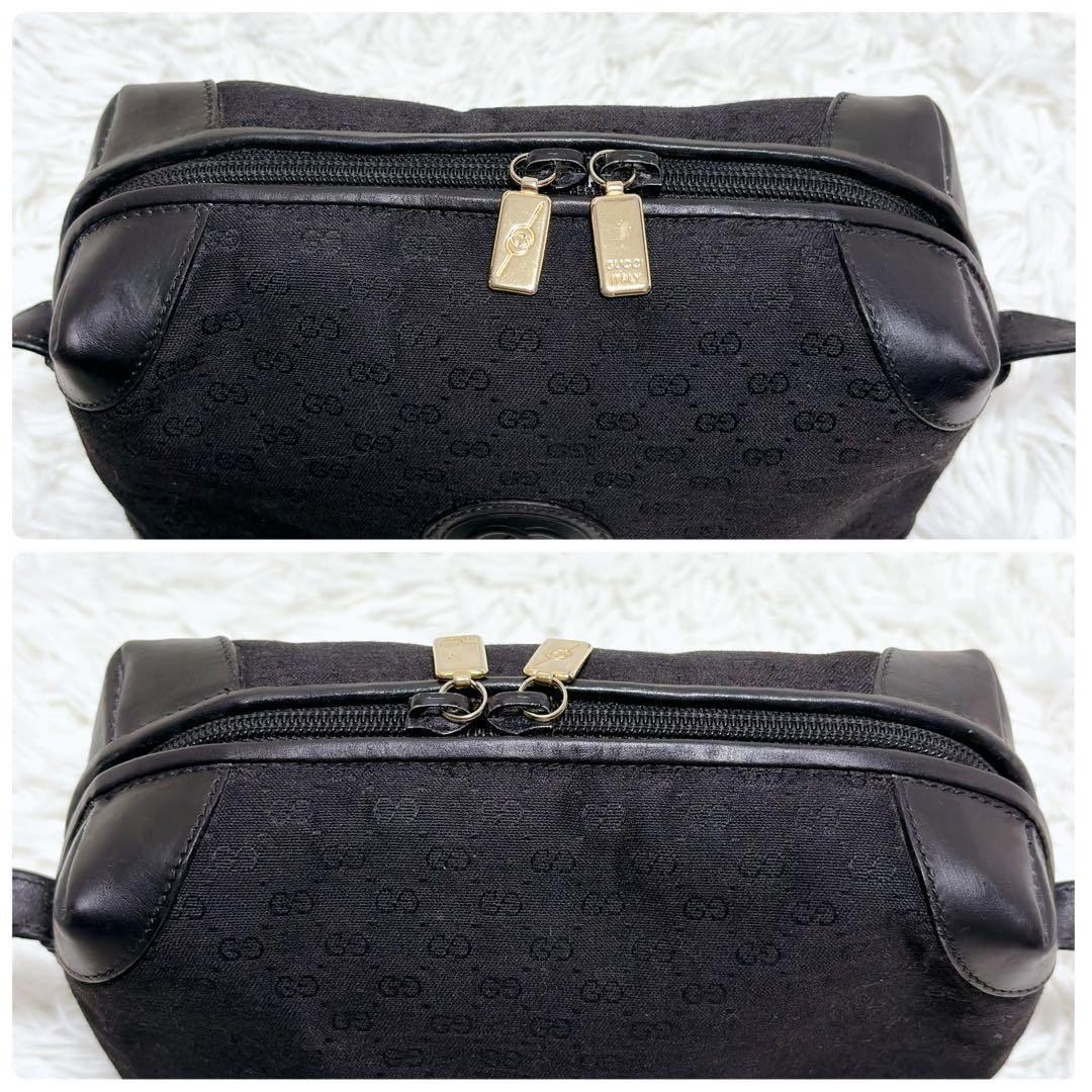 Authentic Old GUCCI micro GG interlocking mini sh… - image 9