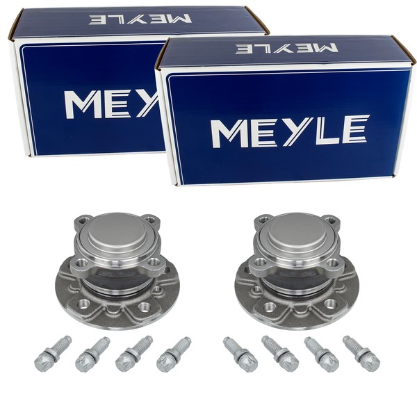 2X Meyle Radnabe Hinten Beidseitig Passend FÜR BMW 2 I3 X1 X2 Mini Mini-image
