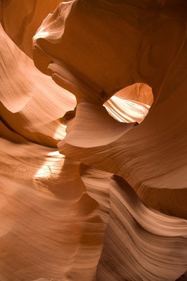Wandbild: Antelope Canyon in der Nähe von Page, der weltberühmte Slot [...]