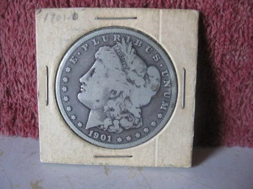 1901 o MORGAN SILVER DOLLAR G-VG