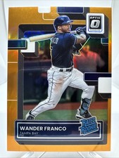 Wander Franco 2022 Optic Rated Rookie Orange Prizm RC #34 Rays 8/125