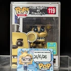 FUNKO POP! RARE Five Nights at Freddy's #119 Golden Freddy Exclusive [VAULTED]