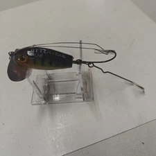 Fred Arbogast Jitter Tail Lure  Vintage Top Water Bait Perch Color 